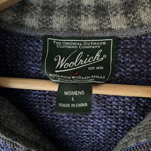 Woolrich Sweaters 99s Woolrich Quarter Zip Sweater Vintage Knit Jumper Poshmark